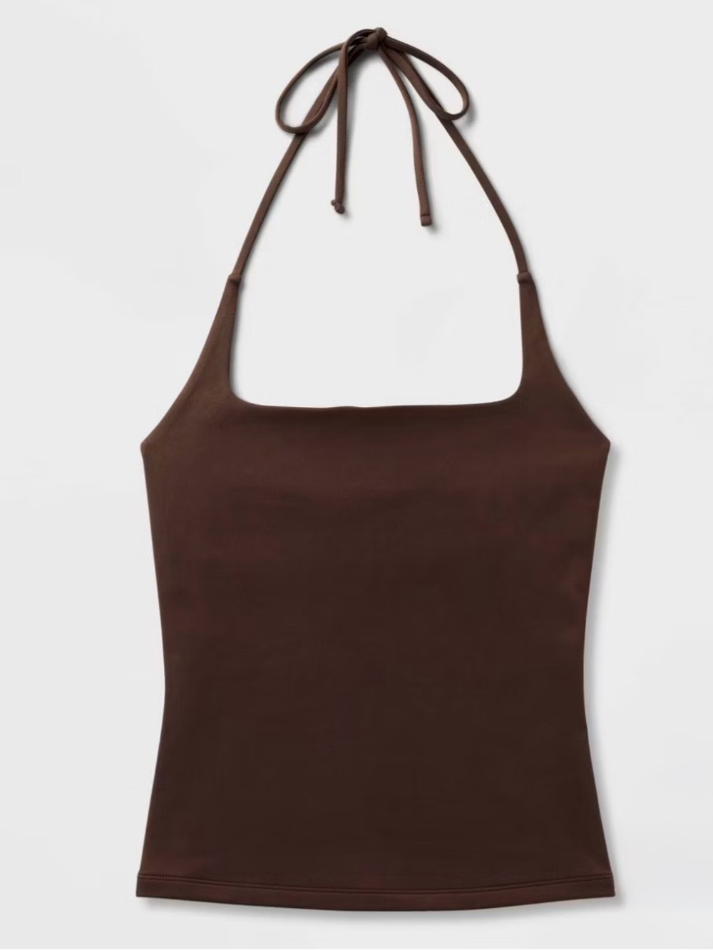 Butterbliss Joy Halter Top - Wild Fable Dark Brown Sz M